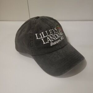 Lilley Landing, Branson Mo. Cap Charcoal Gray, Brand OTTO, One Size Fit Most,...